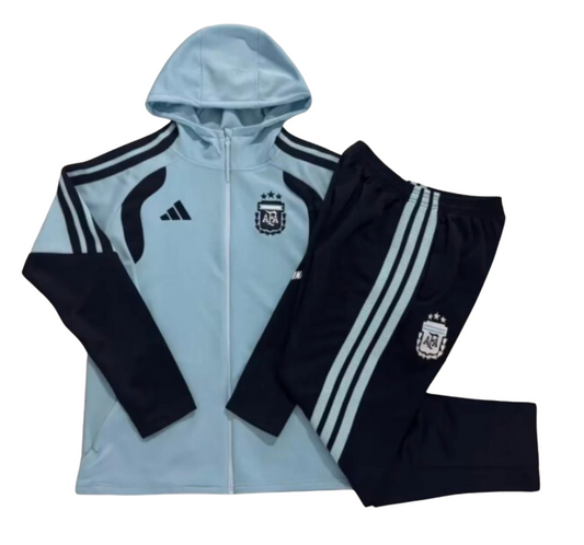 Argentina 26/27 Hoodie Complete Training Suit Set 2