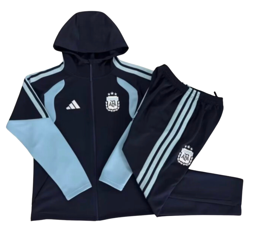 Argentina 26/27 Hoodie Complete Training Suit Set 3