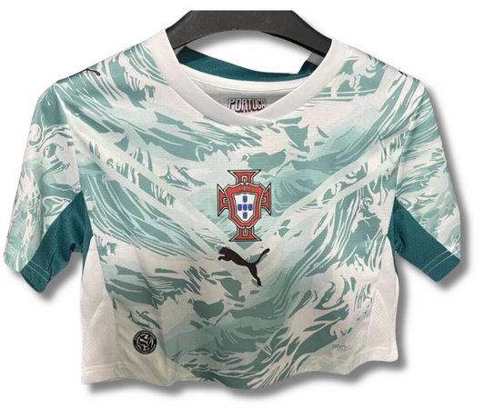 Portugal Away 2026 Woman Crop Top Kit