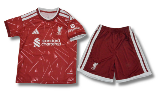 Liverpool Home 26/27 Kids Kit (Includes Shorts)