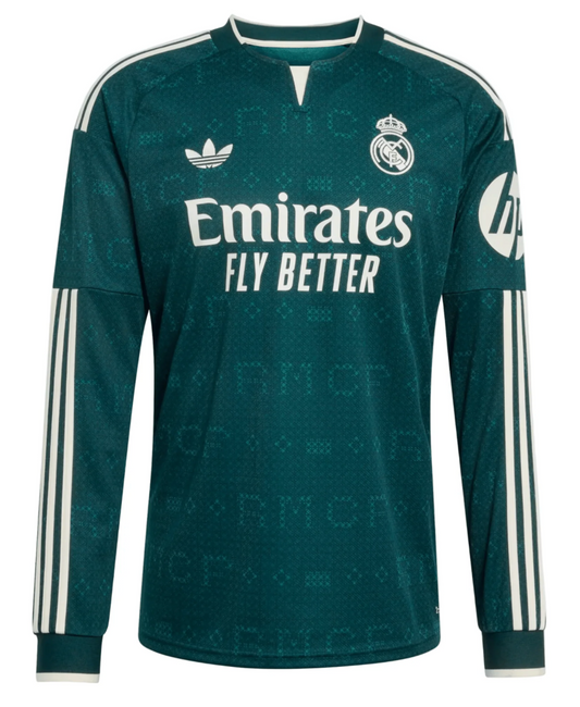 R. Madrid Away 26/27 Long Sleeve Standard Issue Kit