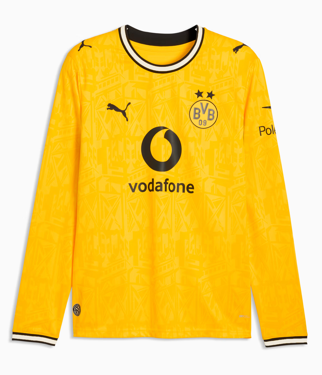 Borussia Dmund. Home 26/27 Long Sleeve Player Issue Kit
