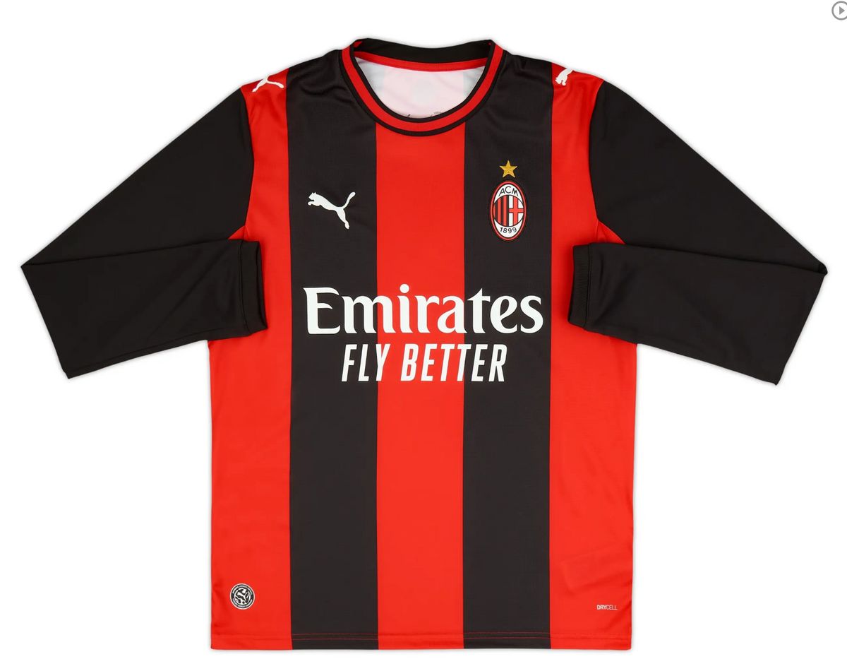 AC Milan Home 26/27 Long Sleeve Player Issue Kit