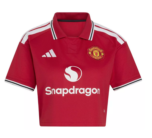 Man. Utd Home 26/27 Woman Crop Top Kit