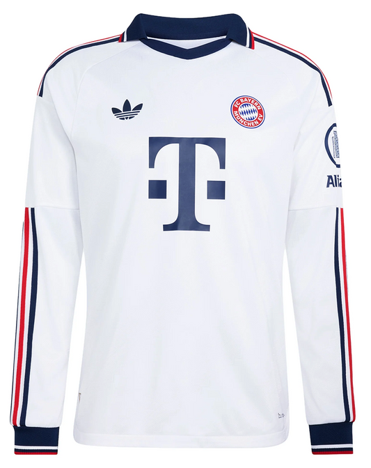 Bayern Mun. Away 26/27 Long Sleeve Standard Issue Kit