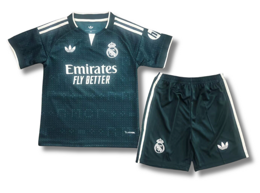 R. Madrid Away 26/27 Kids Kit (Includes Shorts)