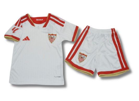 Sevilla Home 26/27 Kids Kit (Includes Shorts)