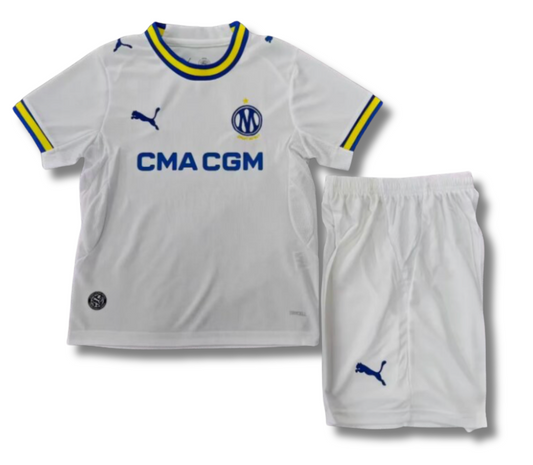 Marseilles Home 26/27 Kids Kit (Includes Shorts)