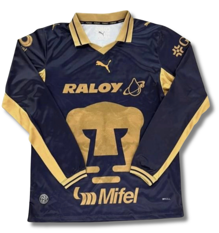 Pumas UNAM Home 26/27 Long Sleeve Standard Kit