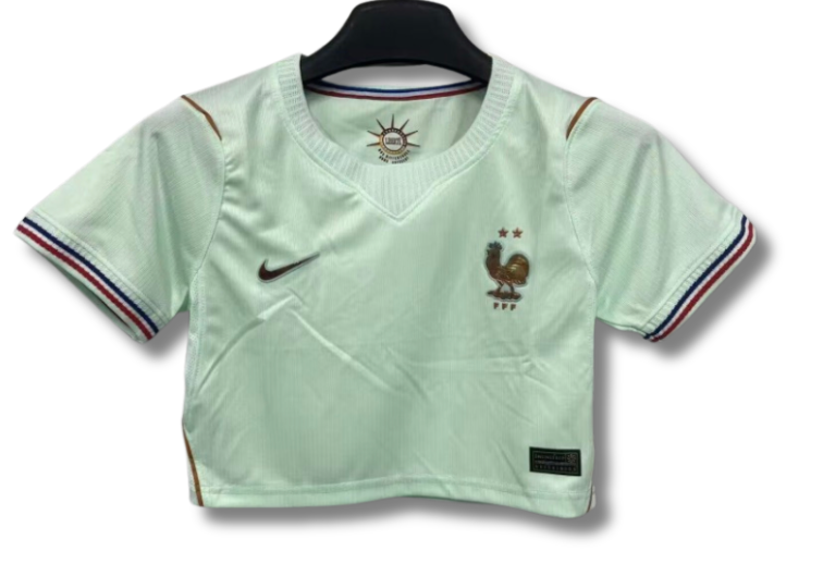 France Away 2026 Woman Crop Top Kit