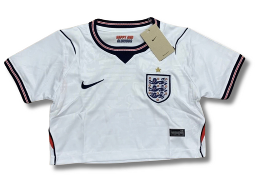 England Home 2026 Woman Crop Top Kit