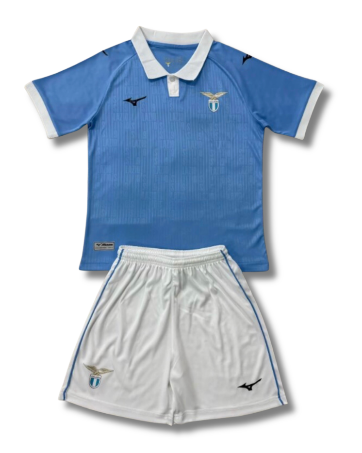 Lazio Home 26/27 Kids Kit (Includes Shorts)