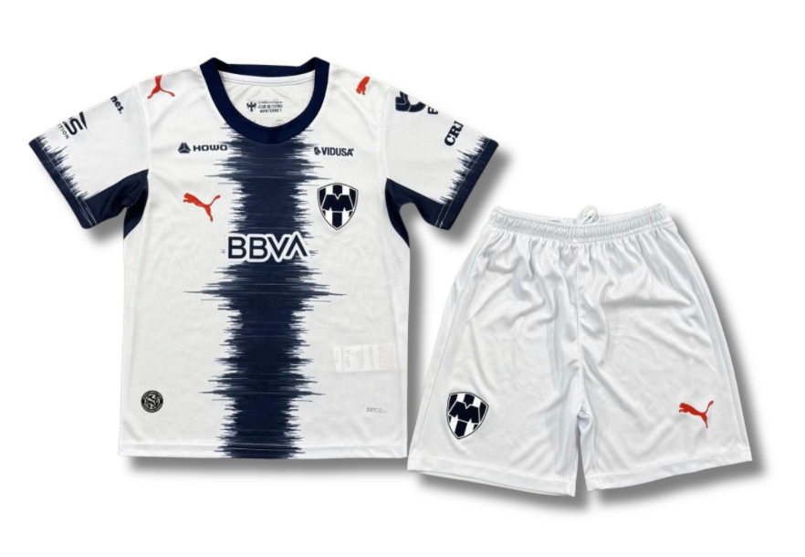 Monterrey Away 26/27 Kids Kit (Includes Shorts)