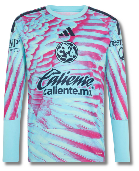 Club America GK Green 26/27 Player Long Sleeve Issue Kit