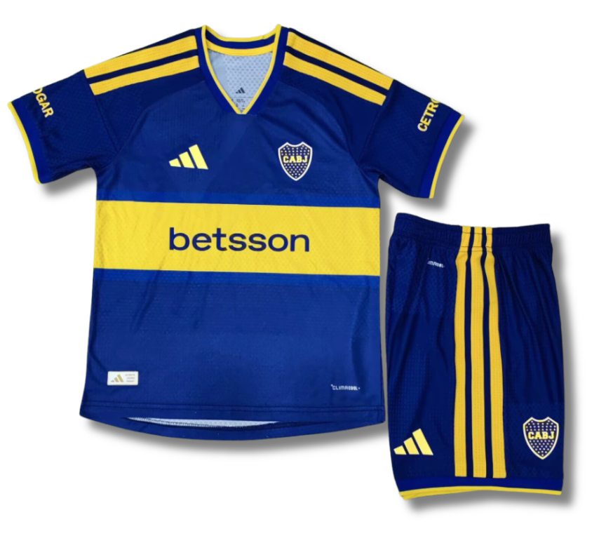 Boca Juniors Home 26/27 Kids Kit (Includes Shorts)