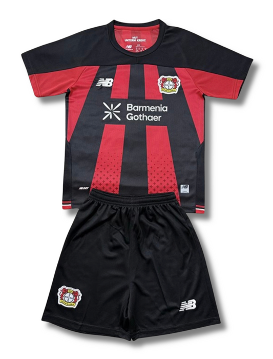 Leverkusen Home 26/27 Kids Kit (Includes Shorts)