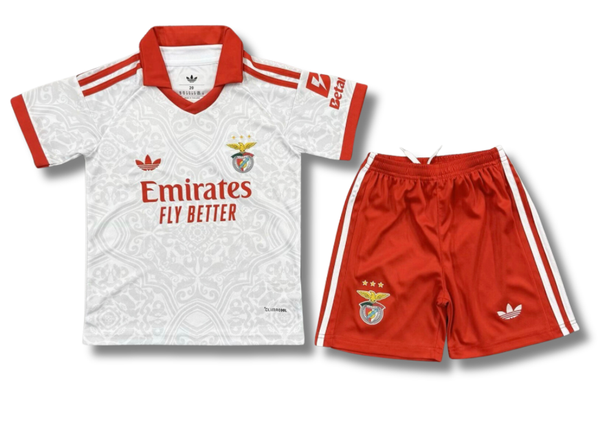 Benfica Away 26/27 Kids Kit (Includes Shorts)