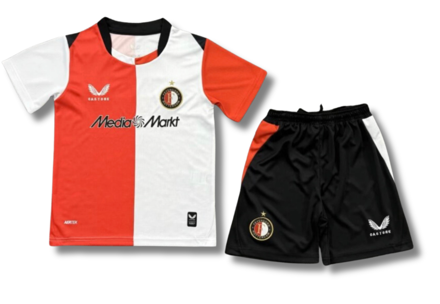 Feyenoord Home 26/27 Kids Kit (Includes Shorts)
