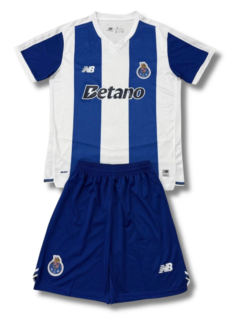 Porto Home 26/27 Kids Kit (Includes Shorts)