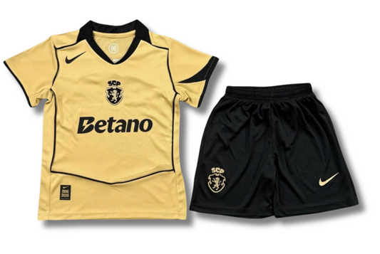 Sporting Lisbon Away 26/27 Kids Kit (Includes Shorts)