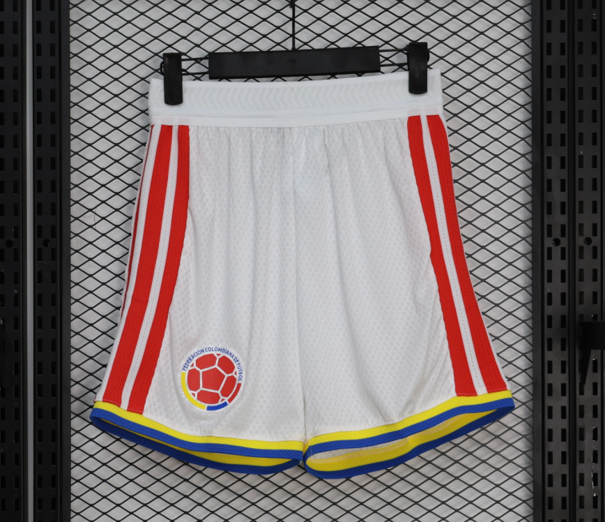 Colombia Home 26/27 Shorts and Socks Set (Can Purchase Separate)