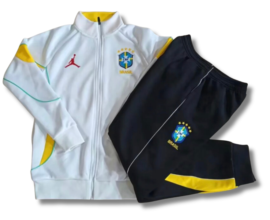 Brazil 26/27 Kids Complete Tracksuit 1