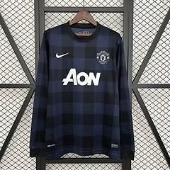 Man. Utd Away 13/14 Long Sleeve Retro Jersey
