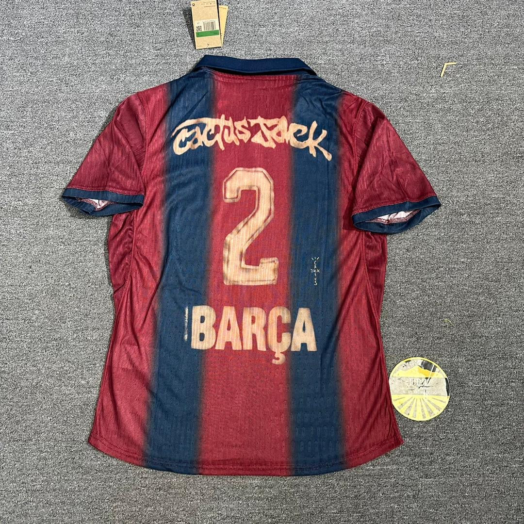 Barça Retro x Travis Scott Player Issue Kit