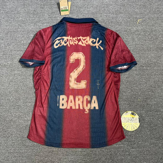 Barça Retro x Travis Scott Player Issue Kit