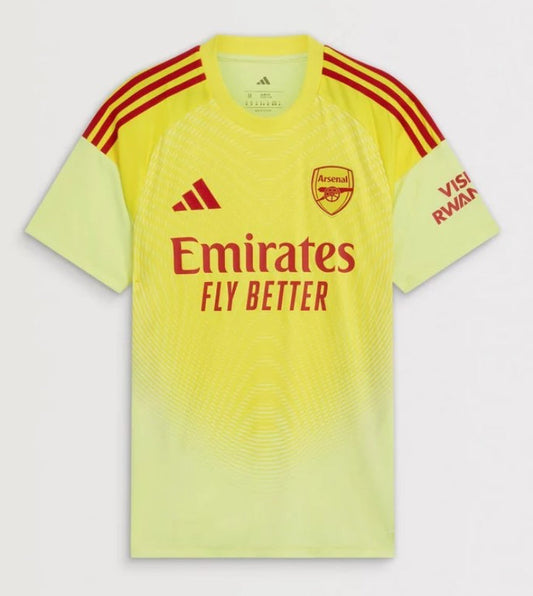 Arsenal GK Yellow 25/26 Standard Kit
