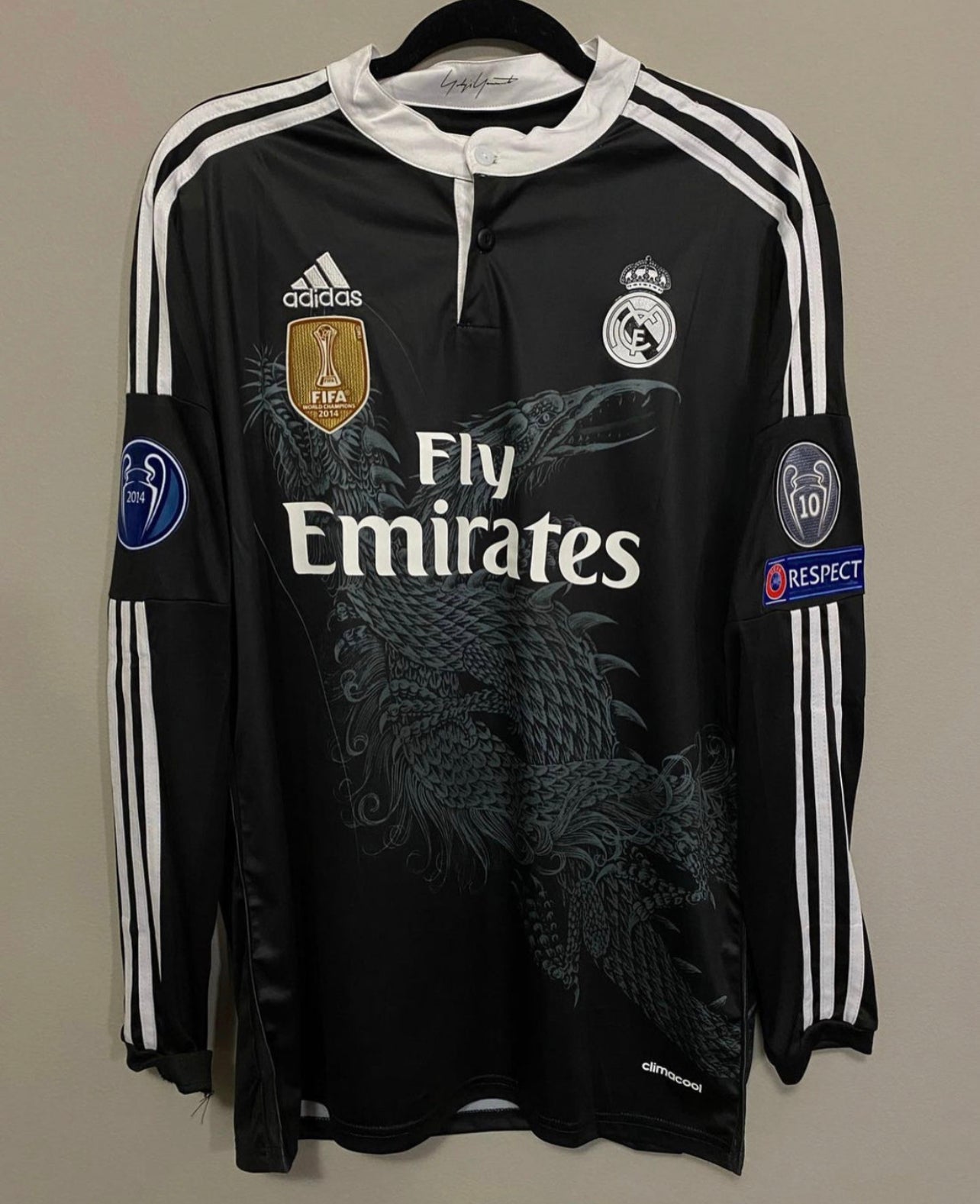 R. Madrid 3rd 14/15 Retro Club Long Sleeve Jersey