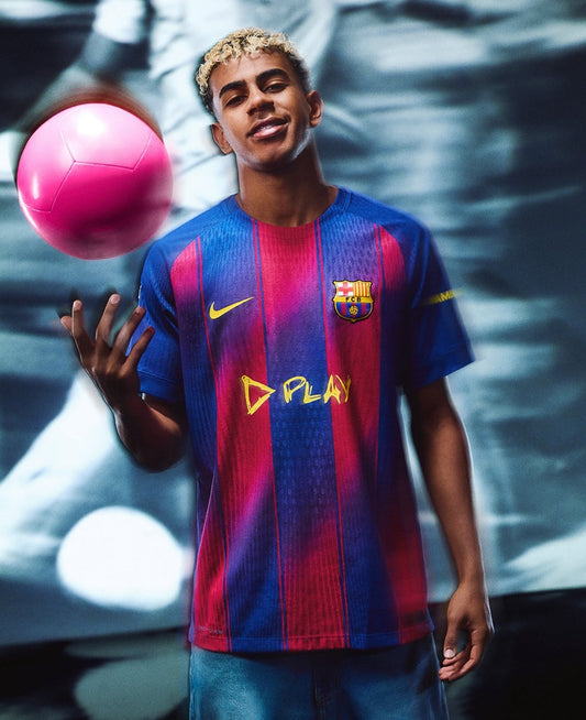 Barça Home x Dplay 25/26 Player Issue Kit