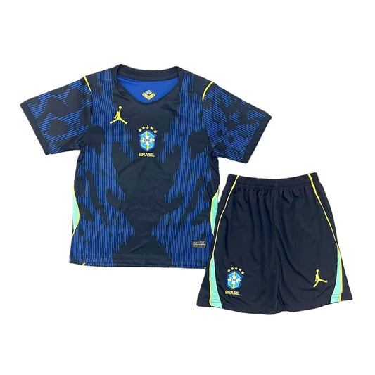 Brazil Away 2026 Kids Kit (Includes Shorts)
