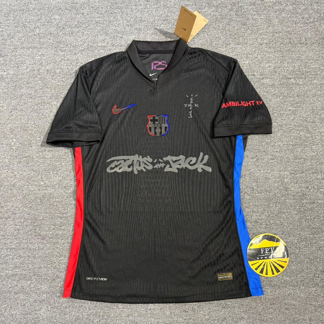 Barça Away x Travis Scott 24/25 Player Issue Kit