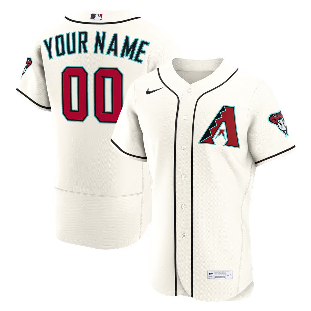 Arizona Diamondbacks Jersey White 1