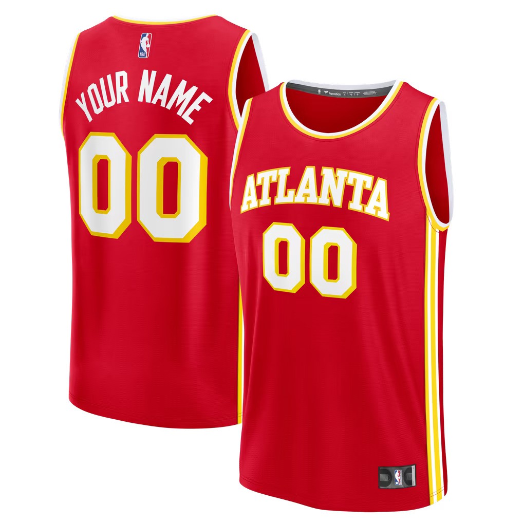 Atlanta Hawks Jersey Red 1