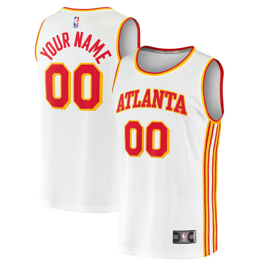 Atlanta Hawks Jersey White 1