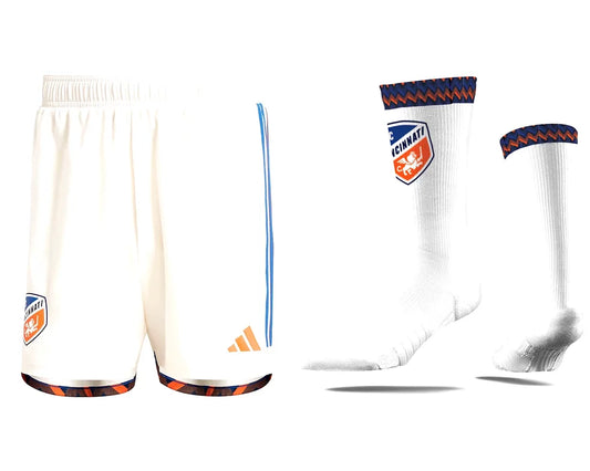 Cincinnati FC 24/25 Away Shorts and Socks