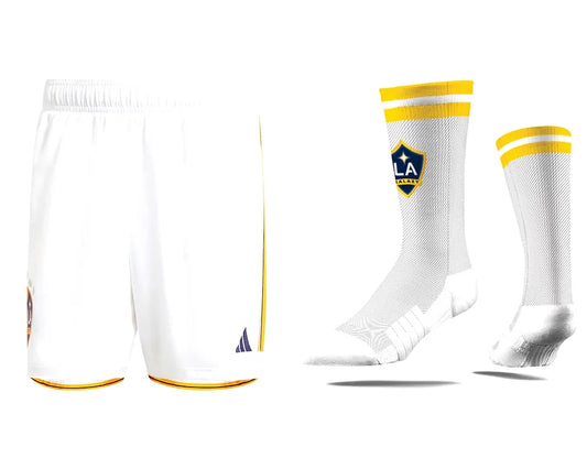 LA Galaxy 24/25 Home Shorts and Socks