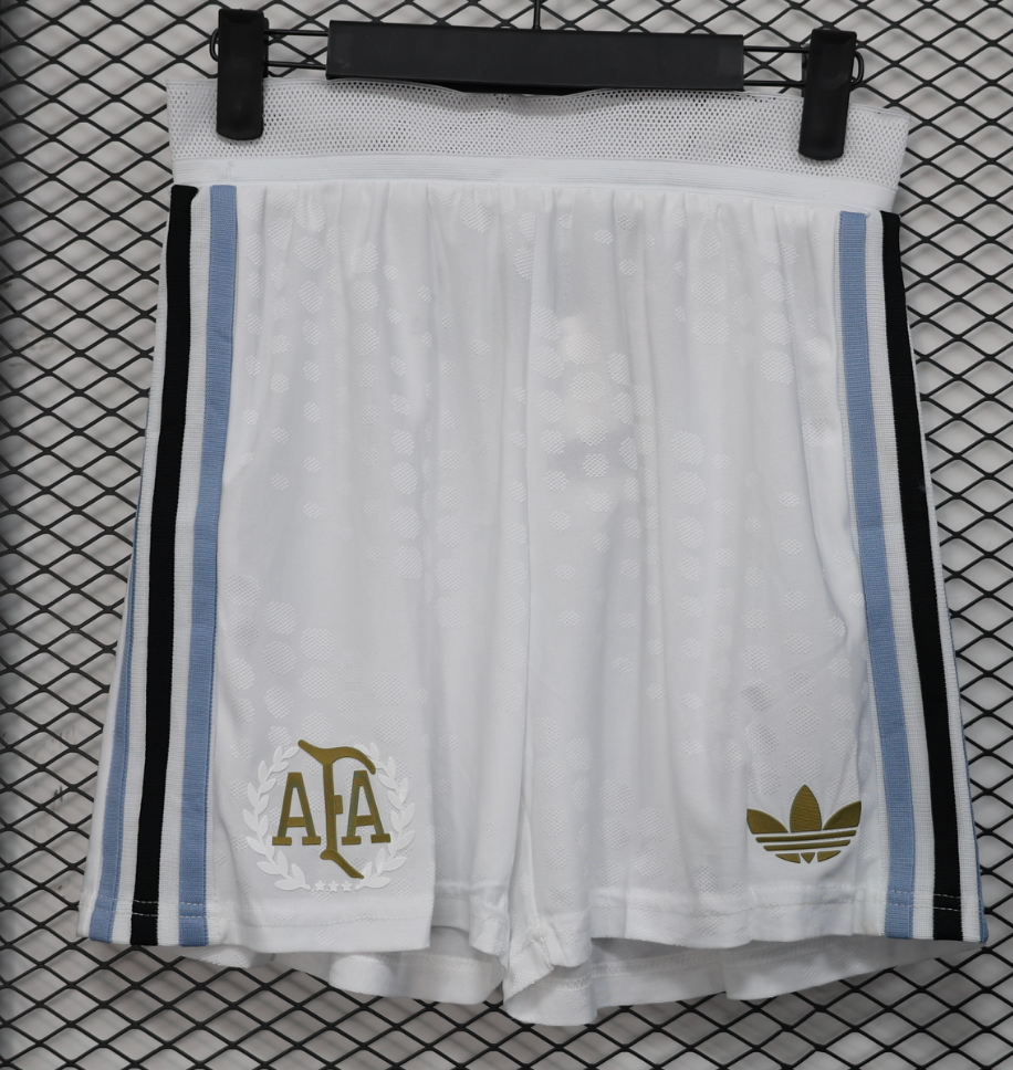 Argentina Home x 50th Anniversary Player Issue Shorts and Socks Set (Can Purchase Separate)