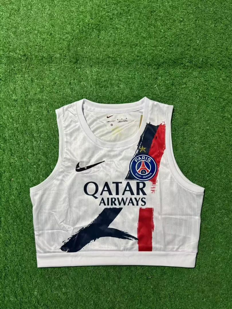 P S G Away 25/26 Woman Crop Top Kit