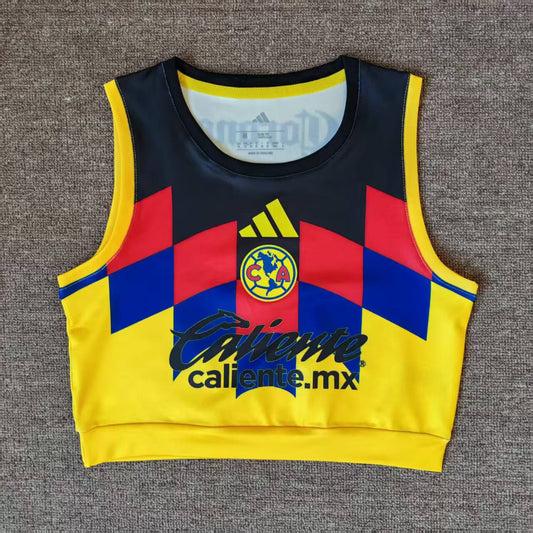 Club America Home 25/26 Woman Crop Top Kit