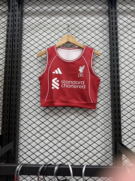 Liverpool Home 25/26 Woman Crop Top Kit