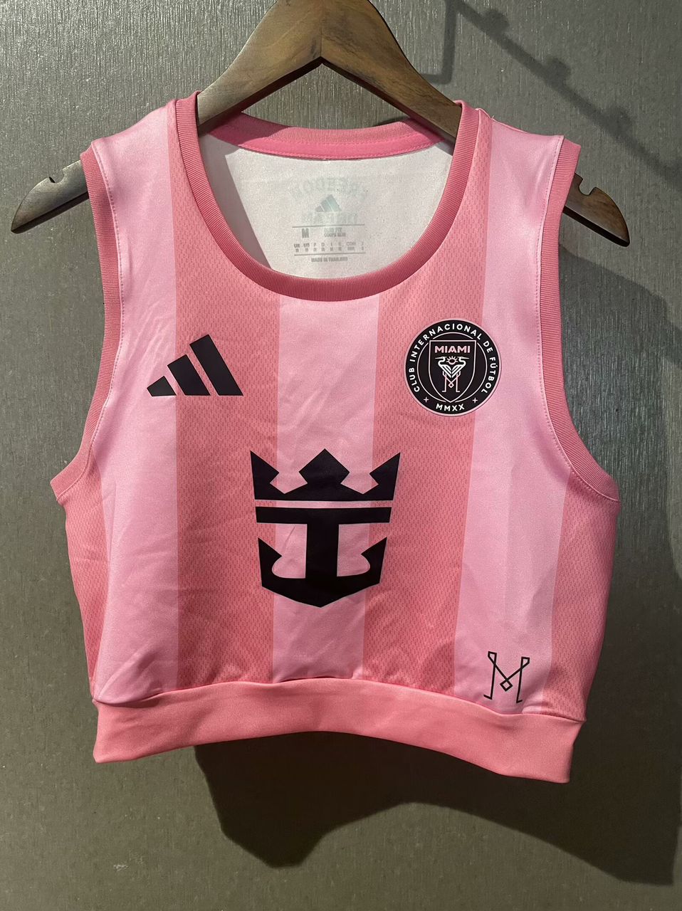 Inter Miami Home 2025 Woman Crop Top Kit