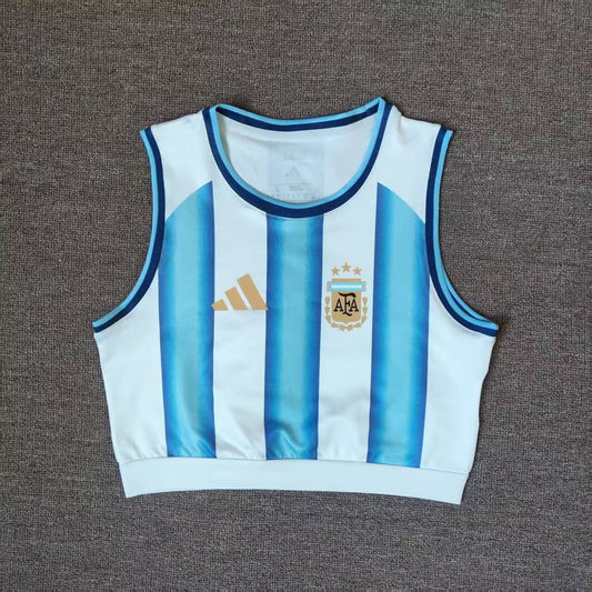 Argentina Home 2026 Woman Crop Top Kit