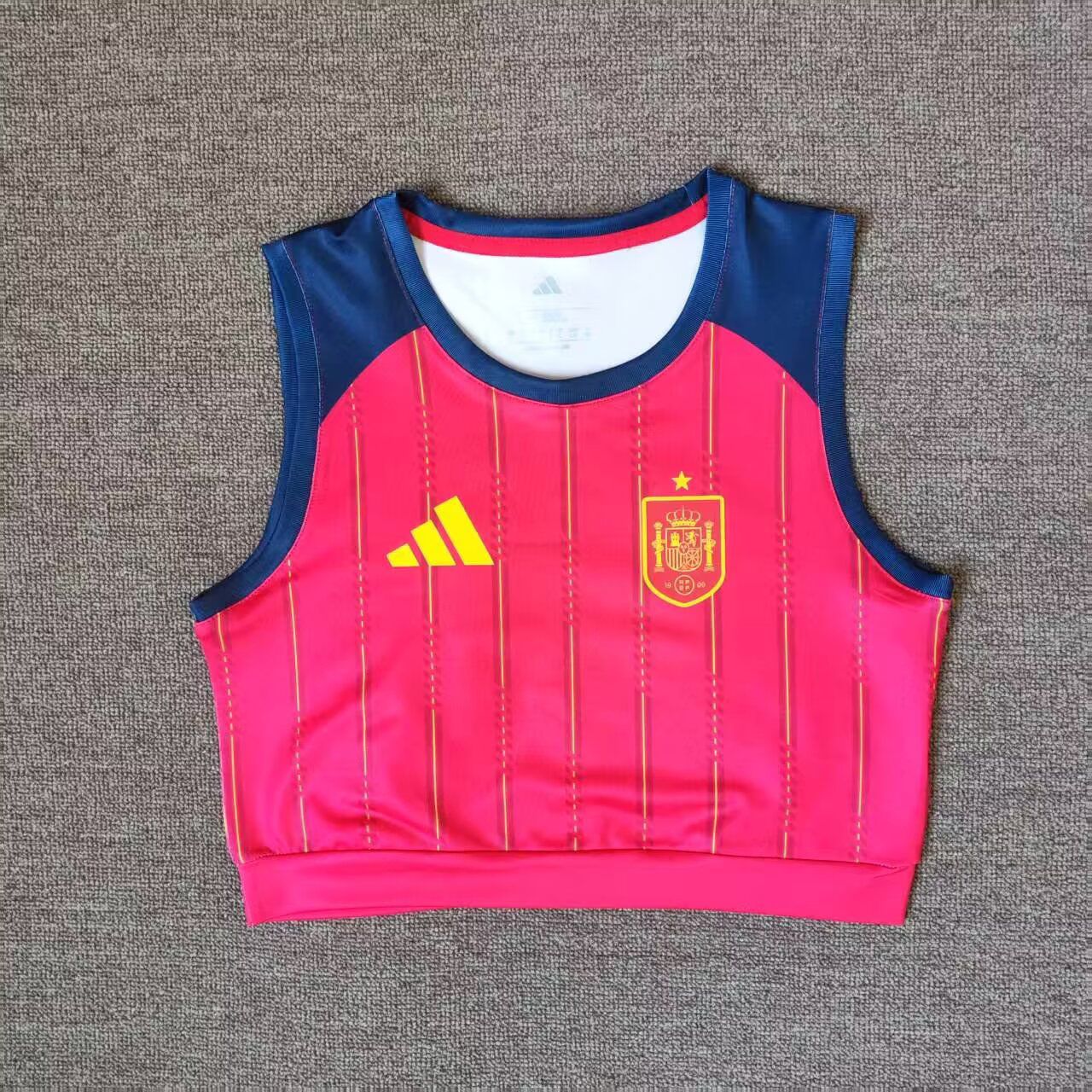 Spain Home 2026 Woman Crop Top Kit