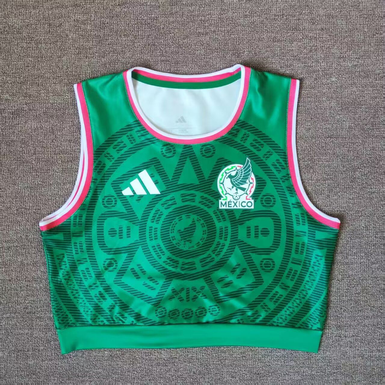 Mexico Home 2026 Woman Crop Top Kit