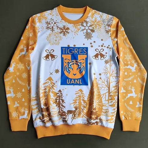 Tigres UANL Christmas Sweater 1