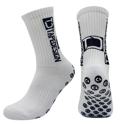 TapeDesign Grip Socks - White