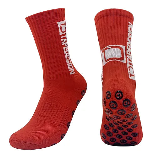 TapeDesign Grip Socks - Red